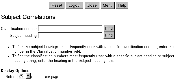 Display of Subject Correlations

Screen Accessed from Class Web Home Screen